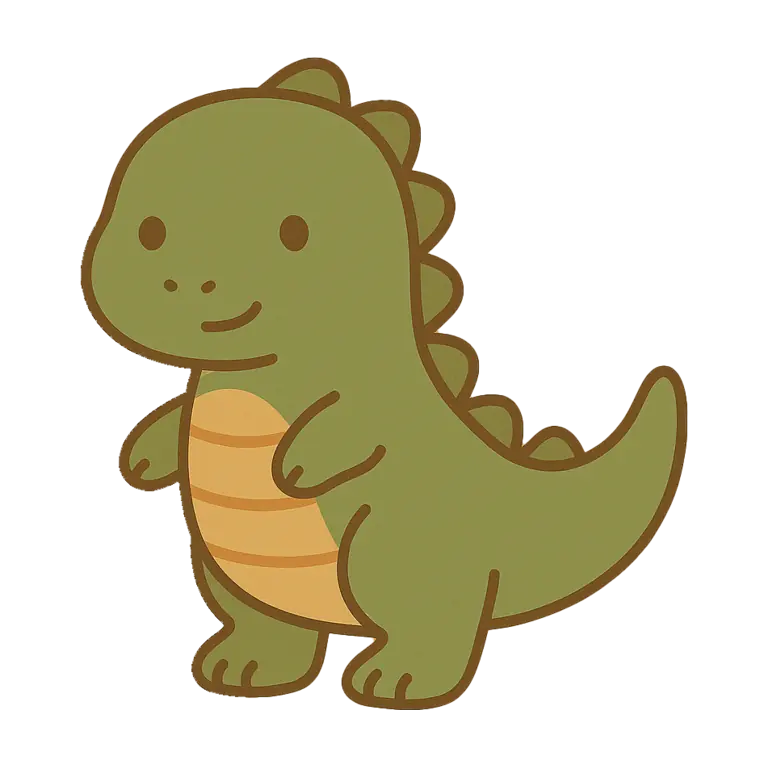 North Star Learning dinosaur illustration